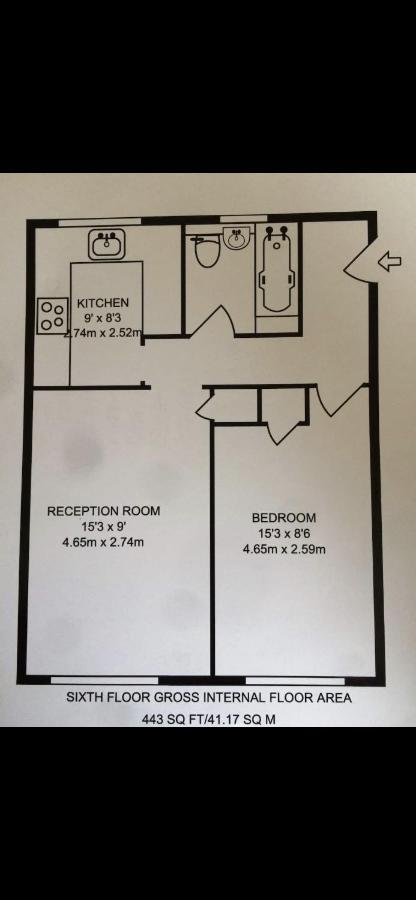 伦敦Putney Flat公寓 外观 照片